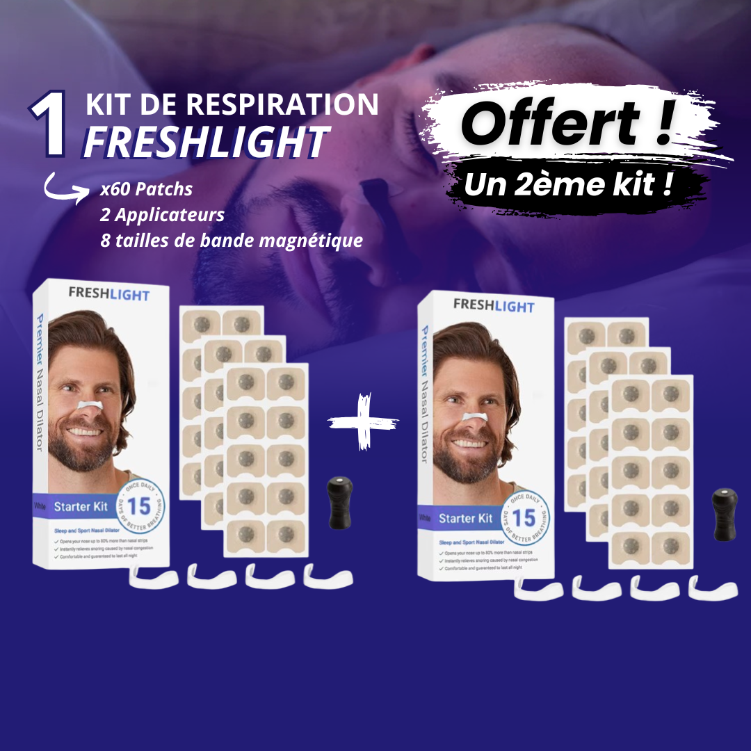 Bandes nasales FreshLight™