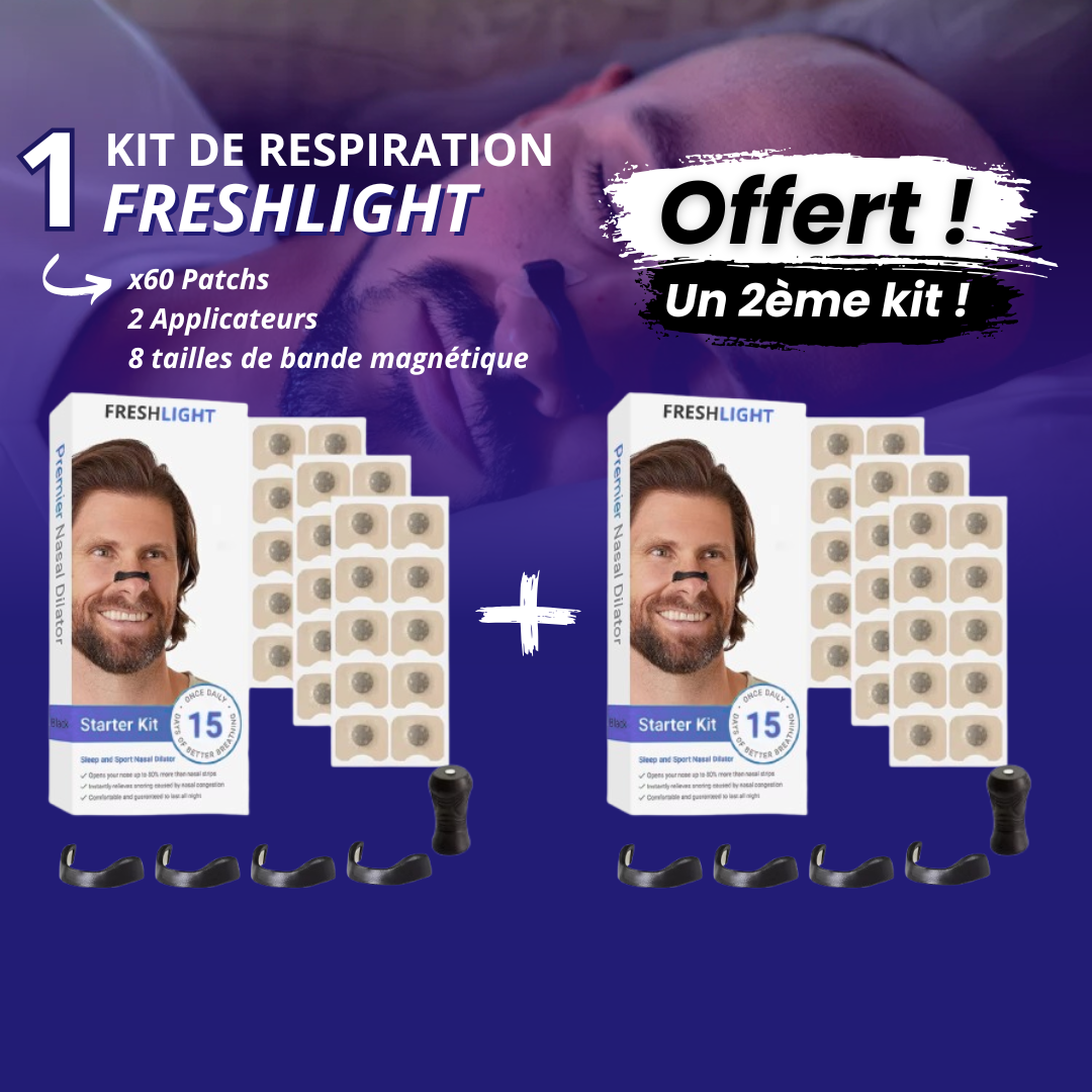Bandes nasales FreshLight™