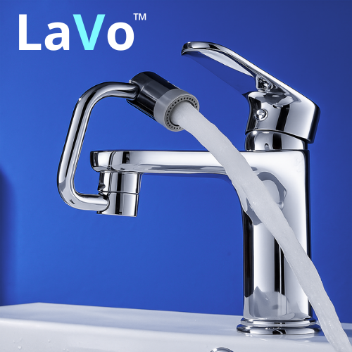 LaVo™, Aérateur de robinet universel rotatif à 1080°
