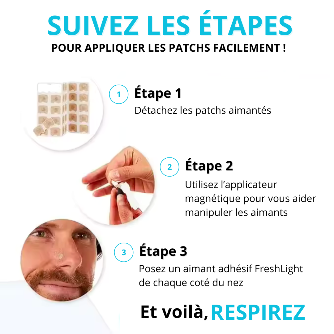Bandes nasales FreshLight™