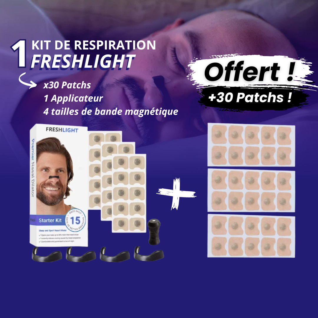 Bandes nasales FreshLight™