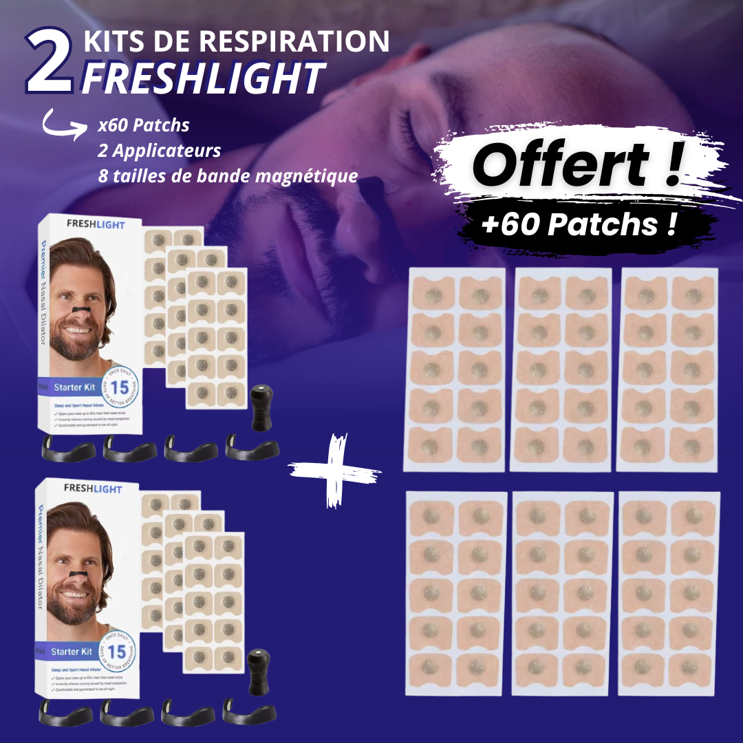 Bandes nasales FreshLight™