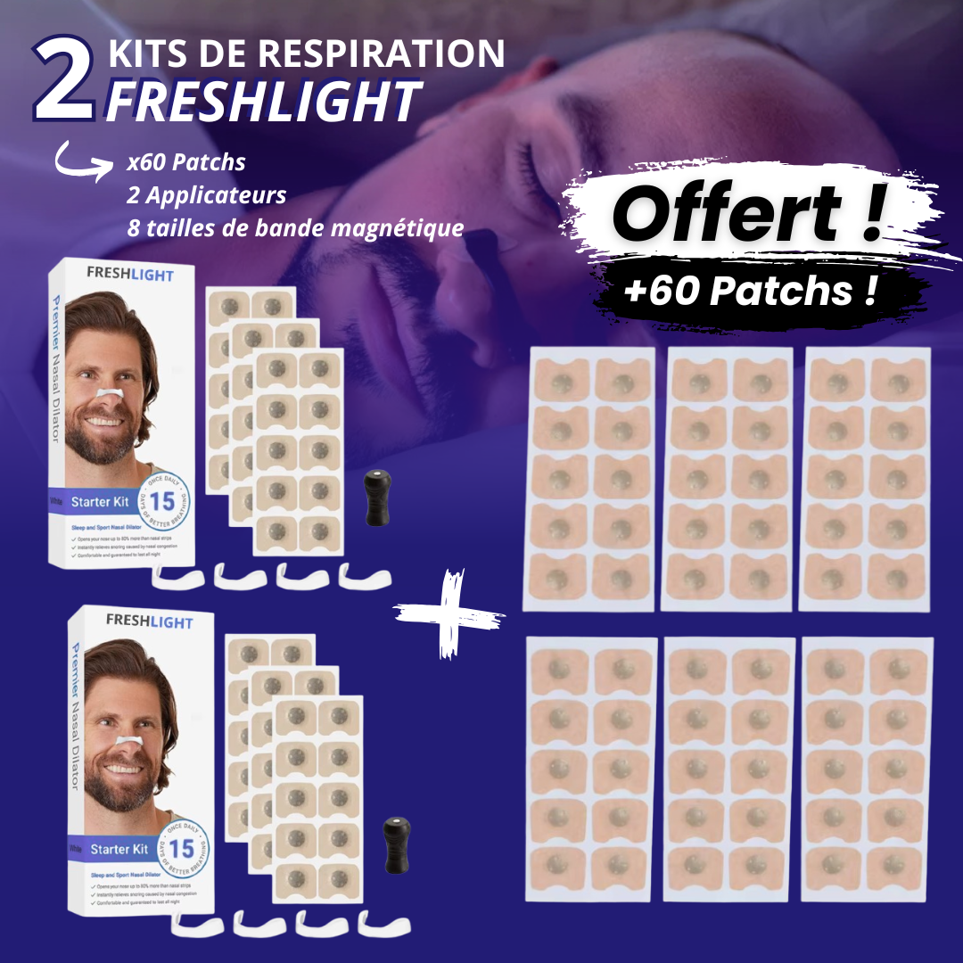 Bandes nasales FreshLight™