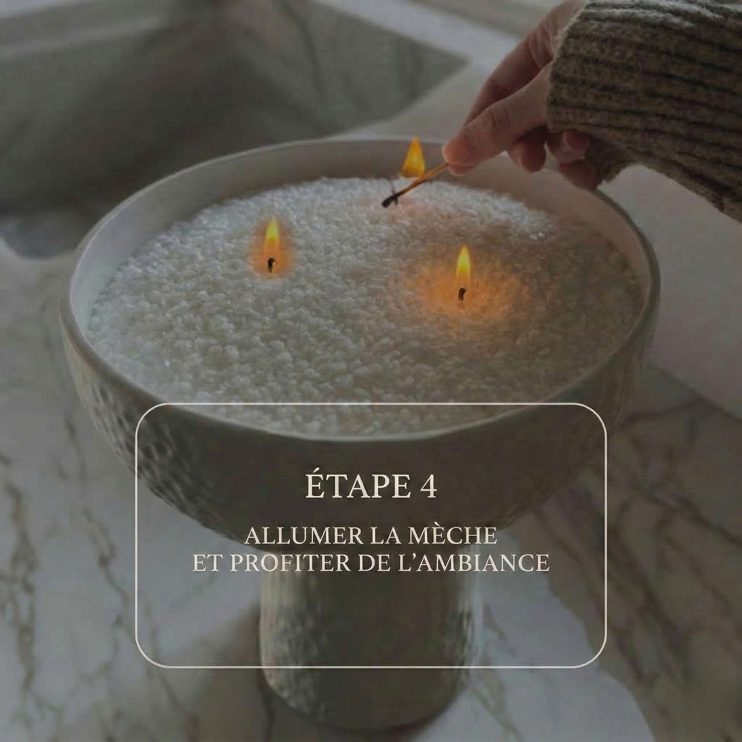 Sandle™ la Bougie Sable par Sven&Co